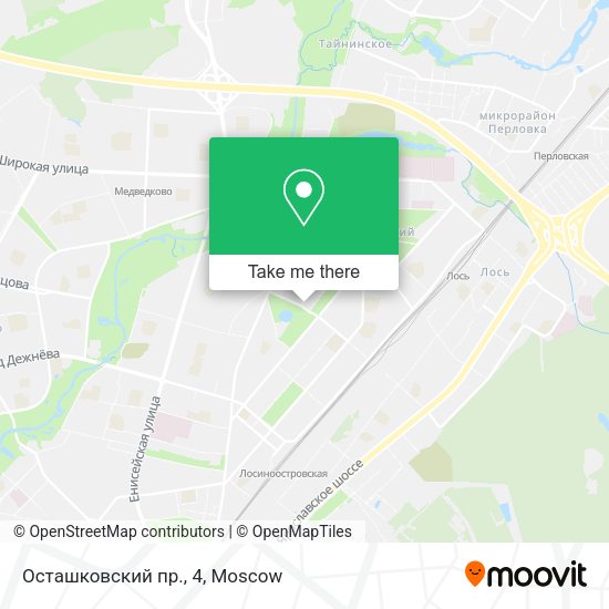 Осташковский пр., 4 map