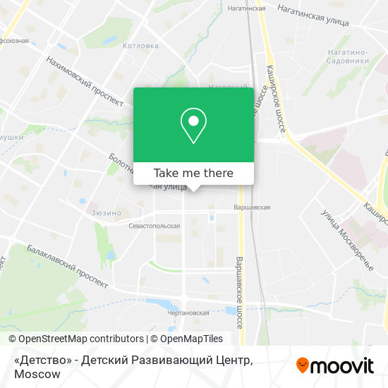 «Детство» - Детский Развивающий Центр map