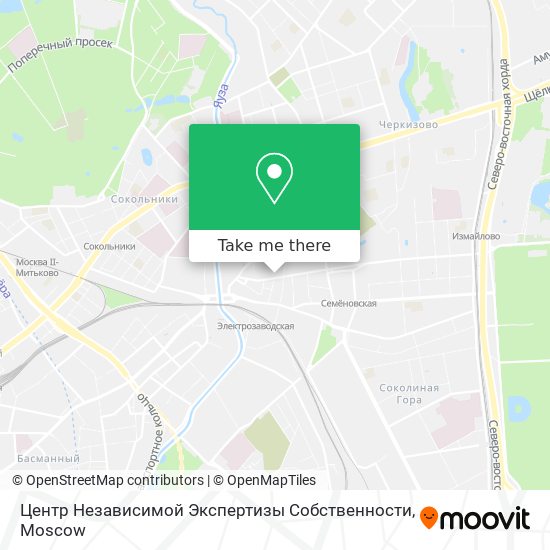 Центр Независимой Экспертизы Собственности map