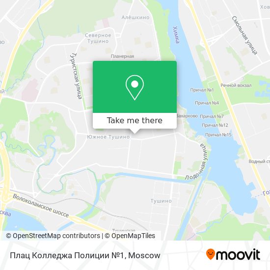 Плац Колледжа Полиции №1 map