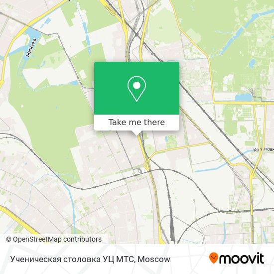 Ученическая столовка УЦ МТС map