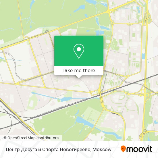 Центр Досуга и Спорта Новогиреево map