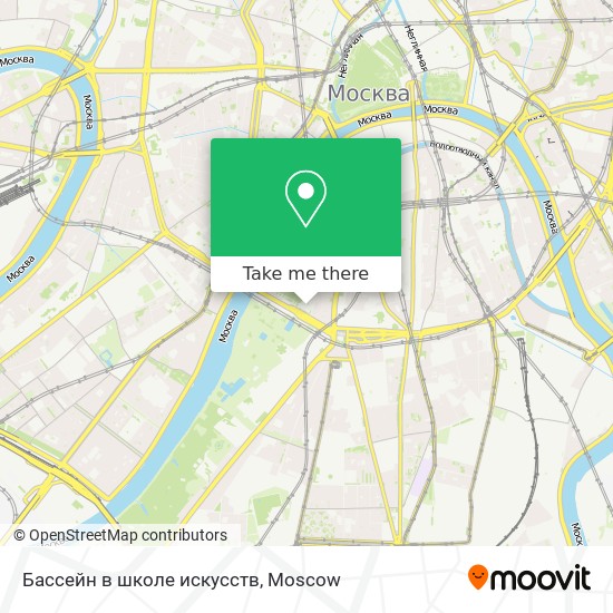 Бассейн в школе искусств map