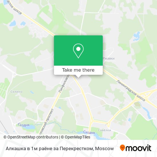 Алкашка в 1м раёне за Перекрестком map