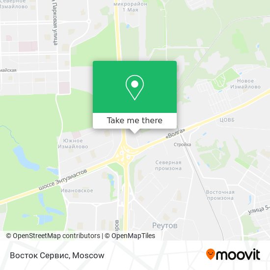 Восток Сервис map