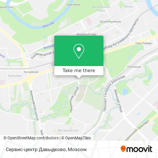 Сервис-центр Давыдково map