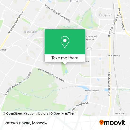 каток у пруда map