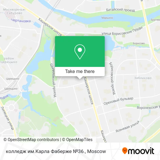 колледж им.Карла Фаберже №36. map