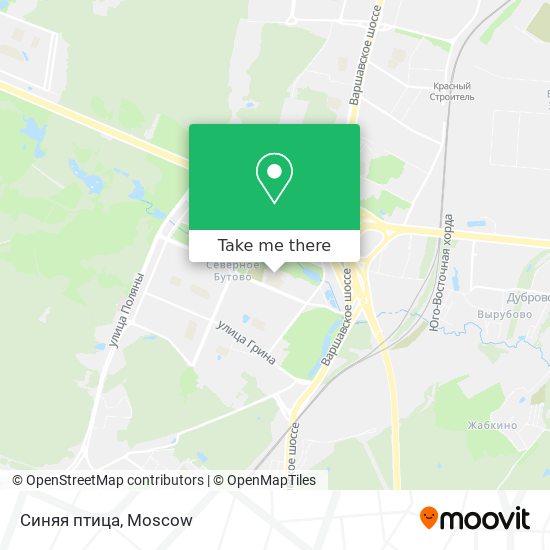 Синяя птица map