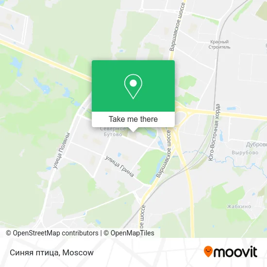 Синяя птица map