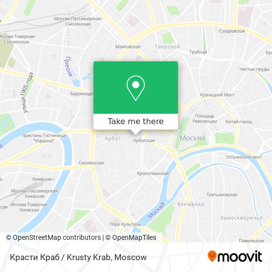 Красти Краб / Krusty Krab map