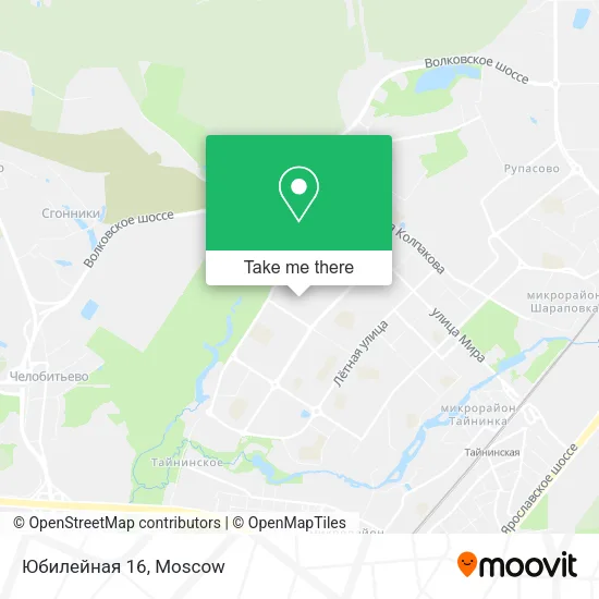 Юбилейная 16 map