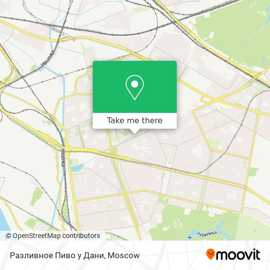 Разливное Пиво у Дани map