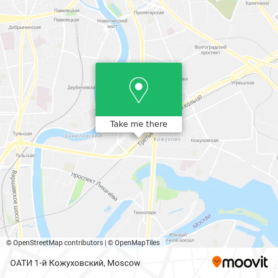 ОАТИ 1-й Кожуховский map