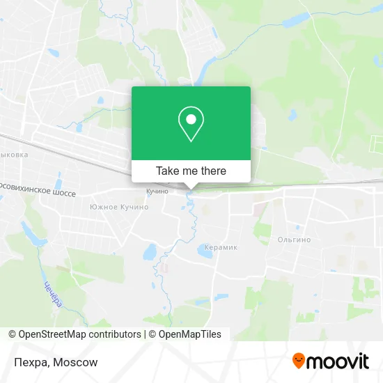 Пехра map