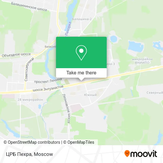 ЦРБ Пехра map