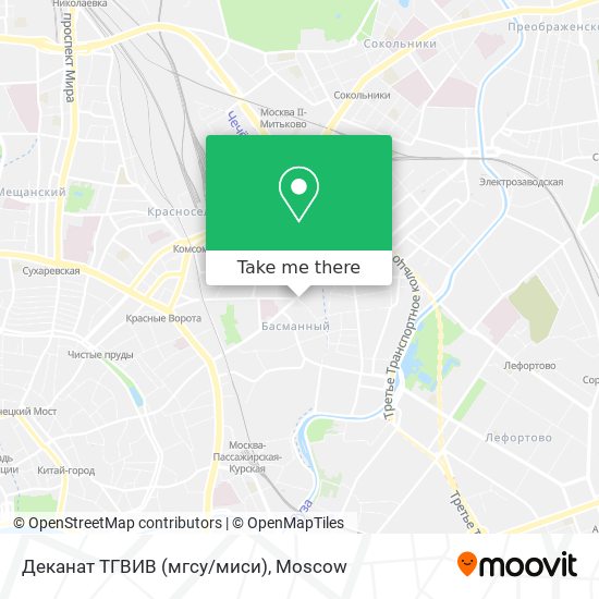 Деканат ТГВИВ (мгсу/миси) map