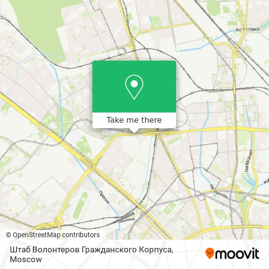 Штаб Волонтеров Гражданского Корпуса map