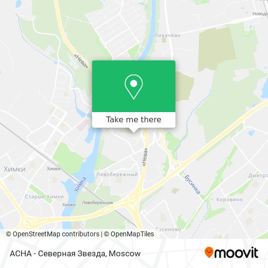 АСНА - Северная Звезда map