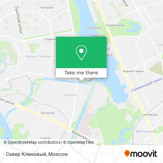 Сквер Кленовый map