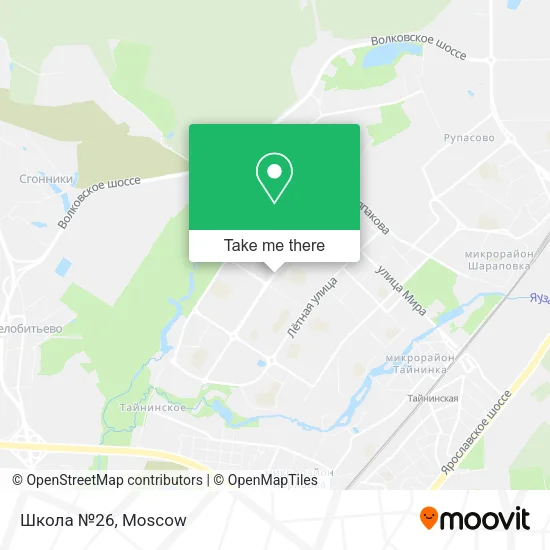 Школа №26 map