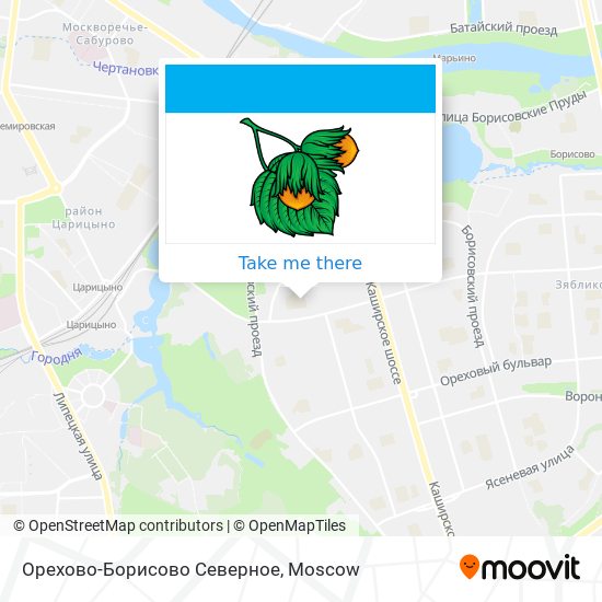 Орехово-Борисово Северное map