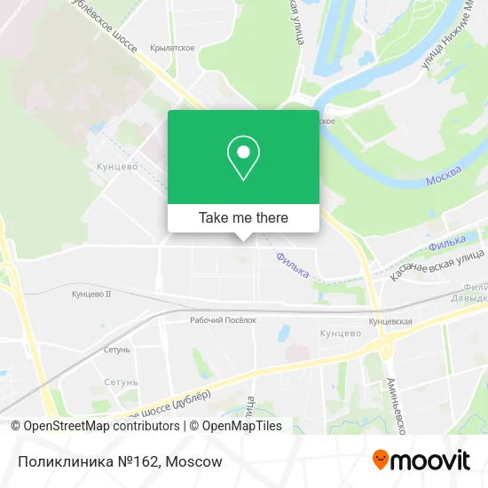 Поликлиника №162 map