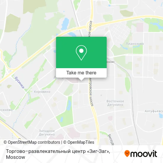 Торгово–развлекательный центр «Зиг-Заг» map