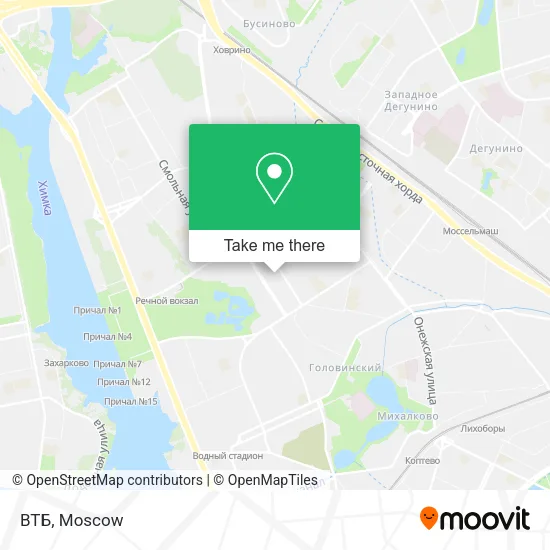 ВТБ map