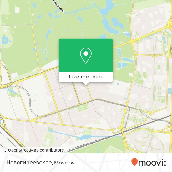 Новогиреевское map