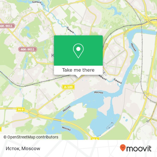 Исток map