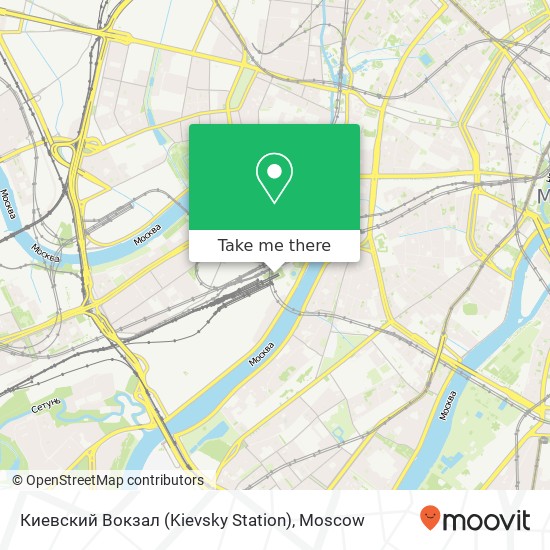 Киевский Вокзал (Kievsky Station) map