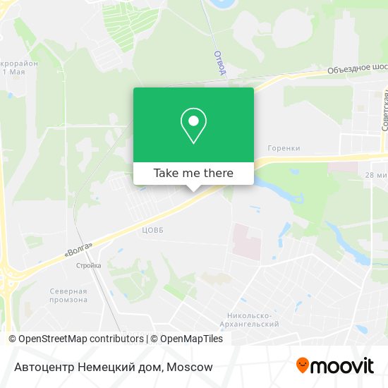 Автоцентр Немецкий дом map