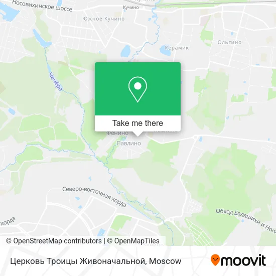 Церковь Троицы Живоначальной map