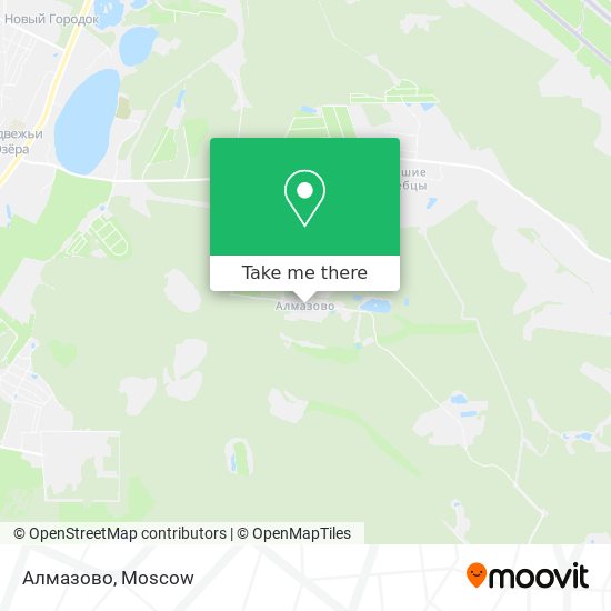 Алмазово map