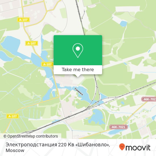 Электроподстанция 220 Кв «Шибановло» map