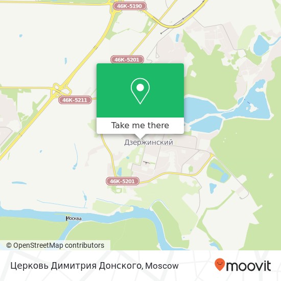 Церковь Димитрия Донского map