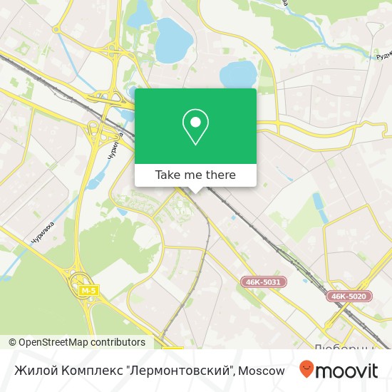 Жилой Комплекс "Лермонтовский" map