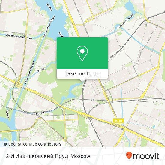 2-Й Иваньковский Пруд map