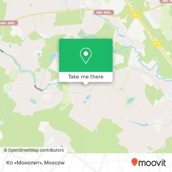 Кп «Монолит» map