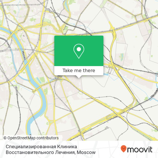 Специализированная Клиника Восстановительного Лечения map