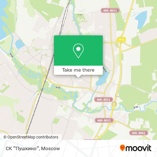 СК ""Пушкино"" map