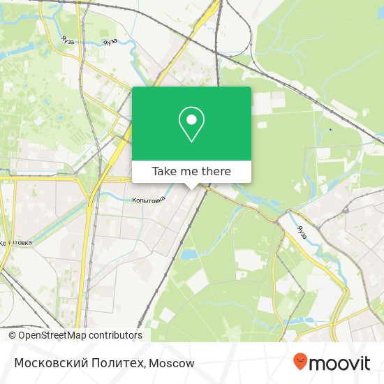 Московский Политех map