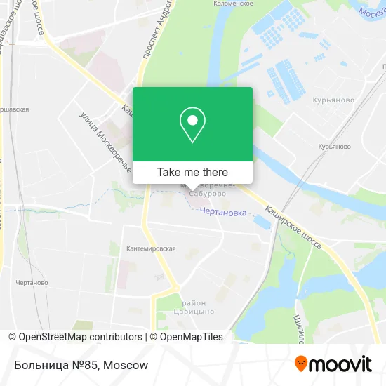 Больница №85 map