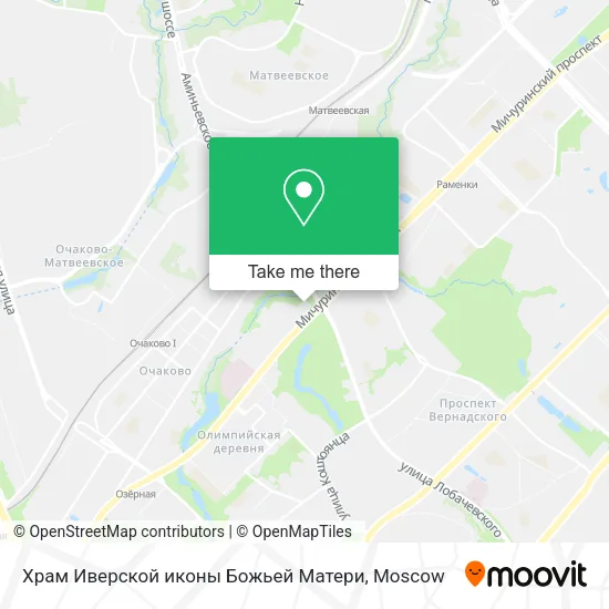 Храм Иверской иконы Божьей Матери map