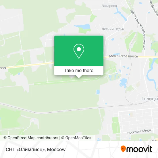 СНТ «Олимпиец» map