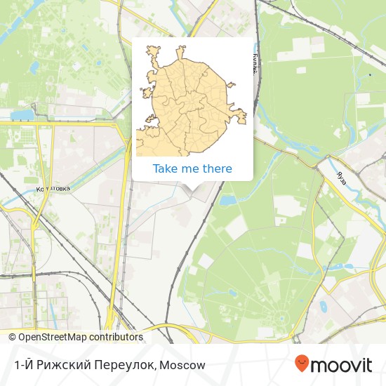 1-Й Рижский Переулок map