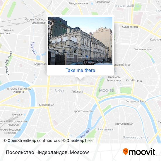 Посольство Нидерландов map