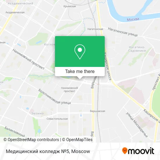 Медицинский колледж №5 map