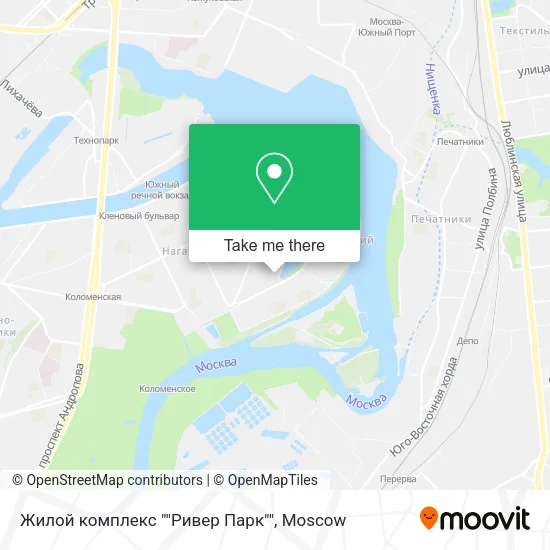Жилой комплекс ""Ривер Парк"" map